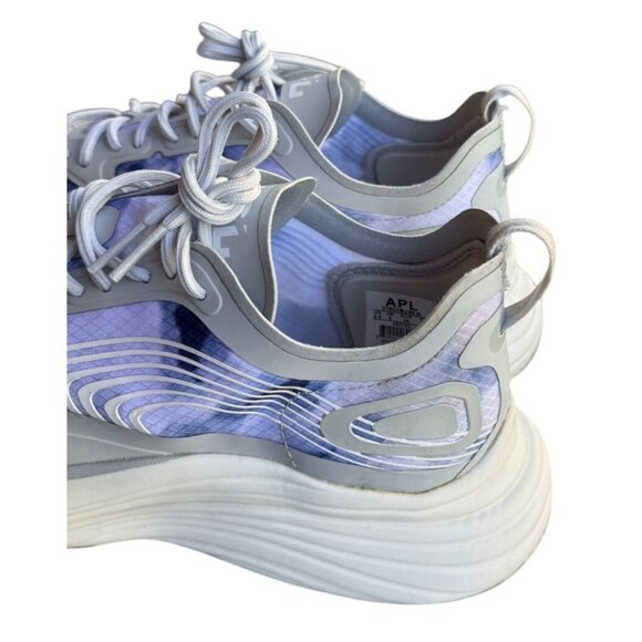 APL Athletic Propulsion Labs Streamline Gray/Blue/White Running Shoes Size 8.5 - Picture 7 of 12